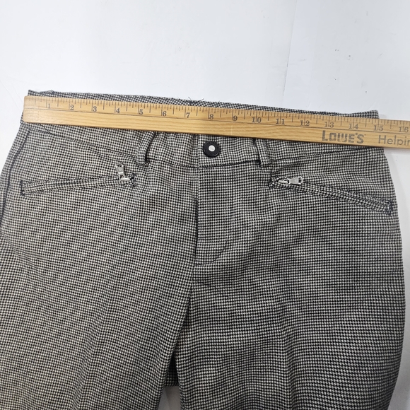LAUREN RALPH LAUREN Gray Checkered Trousers - Picture 8 of 15